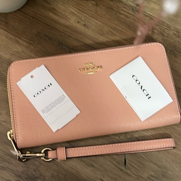 Coach Long Zip Around Wallet - Picture 7 of 10